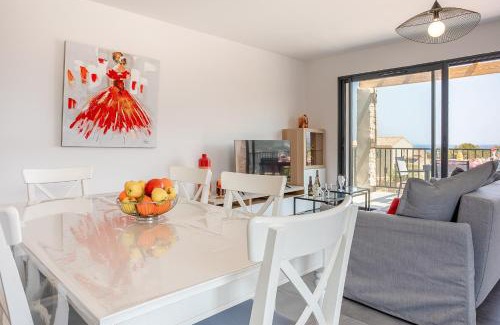 Marine de Saint Ambroggio Apartment | Stella di Luce - Appt climatisé vue mer