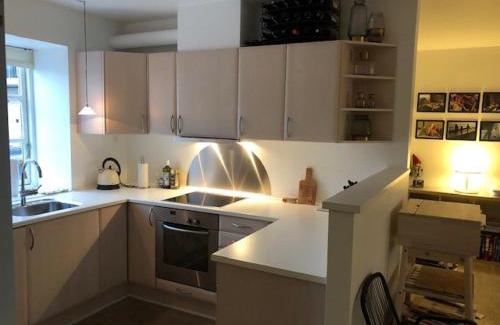 Odense Apartment | Stemningsfuld lejlighed - 3 minutters gang fra H.C. Andersens Hus