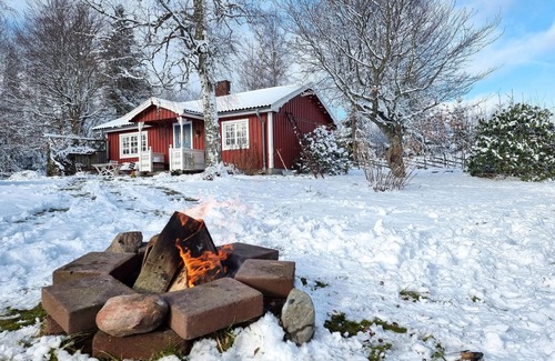 Mullsjo House | Step into a decorative cottage with a rustic flair.