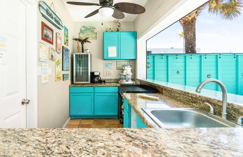 South Padre Island House | Steps to Beach Heated Pool Outdoor Kitchen Luxury HGTV Retreat
