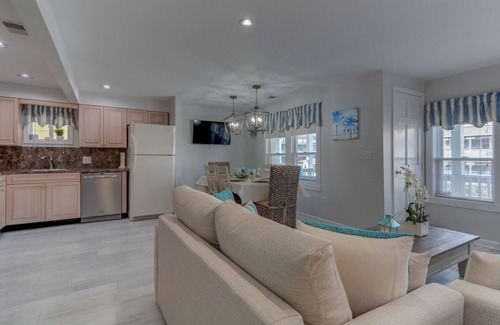 Asbury Park House | Steps to Beach Luxury 2 Bedroom, 2nd Floor Beach House with Ocean Views
