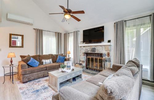 White Haven House | Steps to Jack Frost Ski Resort Townhome with Decks