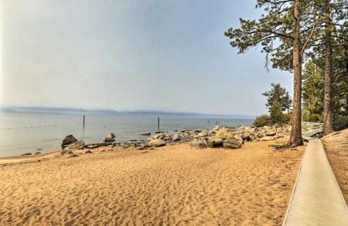 Elk Point House | Steps to Nevada Beach Zephyr Cove Home with Deck!