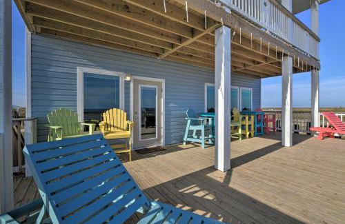 Freeport House | Steps to Sand Oceanfront Surfside Beach Retreat