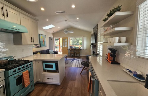 Capitola House | Steps to the beach yet located on the serene banks of the Soquel Creek