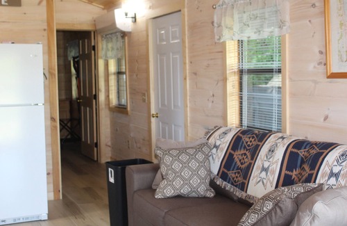 Bradford Cabin | Stevens Lane New Log Cabin - Lamoka Lake - just steps from the water's edge.