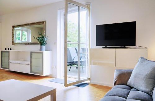 Stadtmitte Apartment | Stilvolles Apartment in stadtnähe-Parkplatz- 4 Personen- Balkon