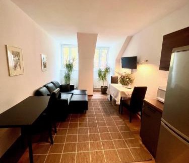 Baden Apartment | Stilvolles Studio- Apartment mit einzigartiger Aussicht