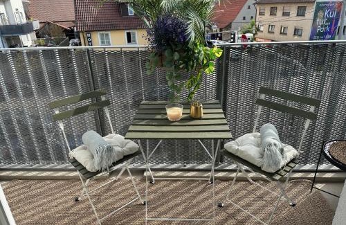 Leinfelden-Echterdingen Apartment | Stilvolles und modernes Appartement mit sonnigem Balkon in Flughafen- und Messenähe 31