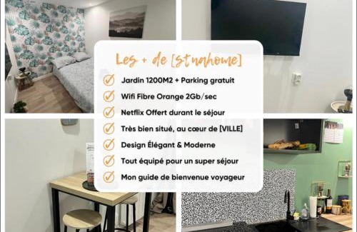 Amblainville Apartment | STNAHOME 60110 L'escale Douillette