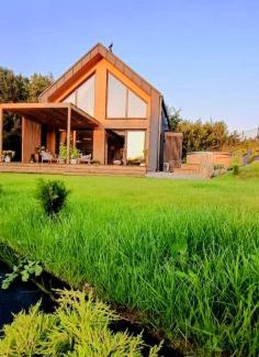 Kartuzy Villa | Stodoła Rzym - domek, jacuzzi, sauna, jezioro, las