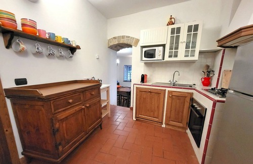 San Romano in Garfagnana Villa | Stone cottage with wonderful loggia, private pool, walk to facilities.