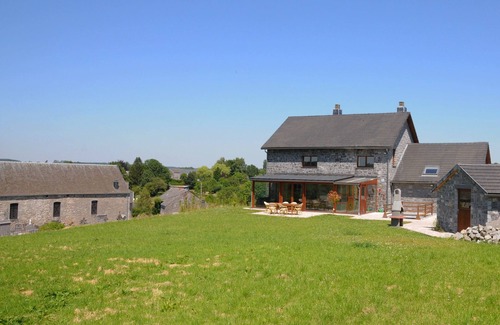 Bohon House | Stone House in Durbuy with Sauna & Garden Views