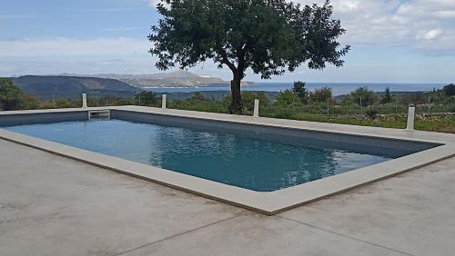 Apokoronas Villa | Stone villa Halepa panoramic view, private pool,big garden & quiet