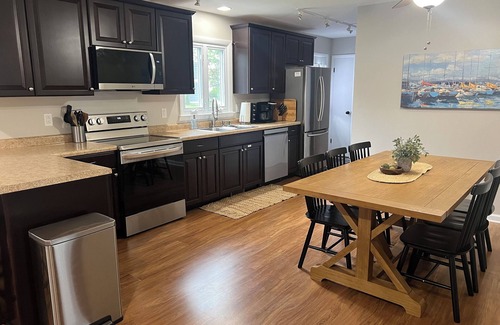 New Buffalo House | 'Stones Throw' Lakeside Home - Walk to Marina + Town + Assoc Beach