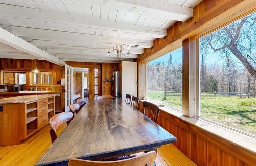 Lyndon Center House | StonyBrook Falls: Newly Renovated 50-Acre Retreat (Waterfall View, Dog Friendly)