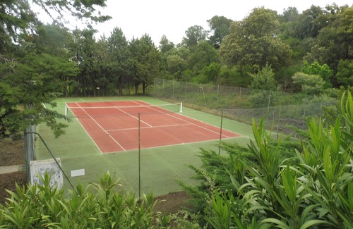 Le Boulou House | storey house of good quality pool and spa guests ideal private tennis