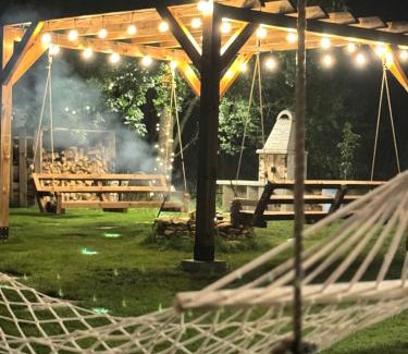 gmina Białaczow Ski Chalet | Storm Cottage in the Countryside