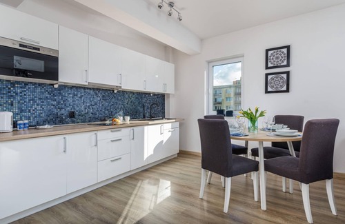 West Pomeranian Voivodeship Apartment | Strzelecka 1 | Apartment for 4 | Balcony | Parking