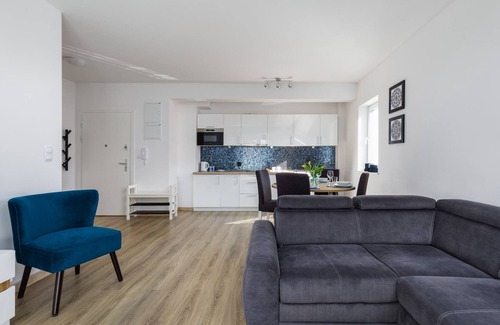 West Pomeranian Voivodeship Apartment | Strzelecka 1 | Apartment for 4 | Balcony | Parking