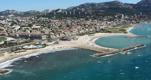 La Plage Apartment | Studio à 100m de la plage et proche stade Velodrome