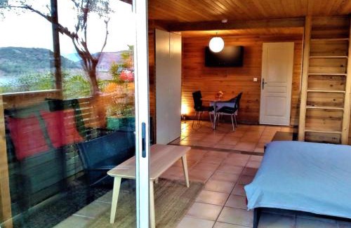 Liausson Apartment | Studio 32m2 - dans propriété avec vue imprenable sur le Lac du Salagou