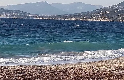 Toulon - Hyeres Apartment | Studio 4 pers sea view, parking, wifi, air conditioning, household linen provided.