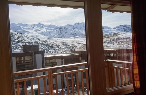 Val-Thorens Apartment | Studio 4 prs 1sdb Pied des Pistes any comfort balcony south sun beautiful view