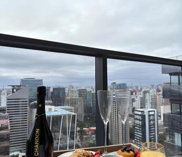 Vila Olimpia Apartment | Studio 45M e Cobertura 90M Faria Lima - Vila Olímpia - design assinado - Exclusividade e Luxo