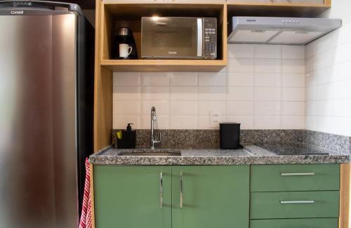 Butanta Apartment | Studio Aconchegante USP - 2 MIN Metro Butantã by Marcolini