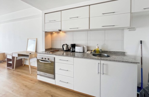 Buenos Aires Central Business District Apartment | Studio Apartment on 13th Floor with balcony terrace