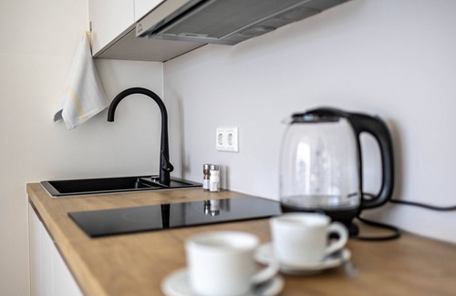 Furstenfeldbruck District Apartment | Studio Apartment "Huber Living Basic 209" with Balcony & Wi-Fi
