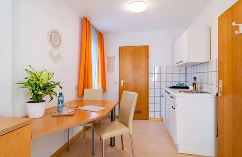 Bad Duerrheim Apartment | Studio Apartment 'No. 5' with Balcony, Shared Garden and Wi-Fi