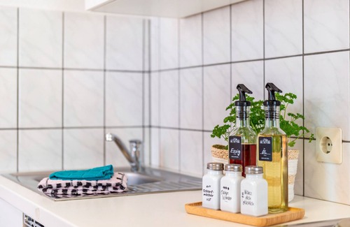 Bad Duerrheim Apartment | Studio Apartment 'No. 5' with Balcony, Shared Garden and Wi-Fi