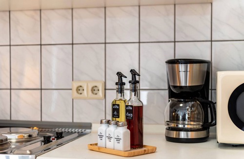 Bad Duerrheim Apartment | Studio Apartment 'Nr 6' with Shared Terrace, Shared Garden and Wi-Fi