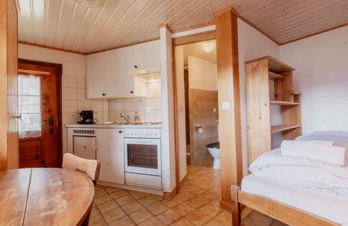 Grimentz Apartment | Studio Avec vue sur les Montagnes
