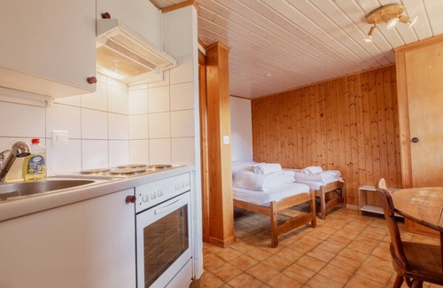 Grimentz Apartment | Studio Avec vue sur les Montagnes
