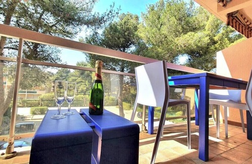 La Faviere Apartment | Studio "Bormes in Blue" in La Favière - Rated 3*