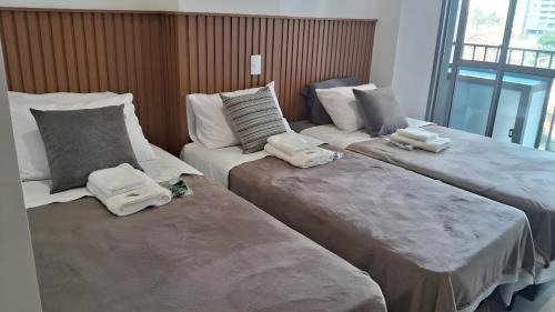 Santo Amaro Apartment | Studio Brooklin 4 min a pé metrô Borba Gato SP facilidade e conforto