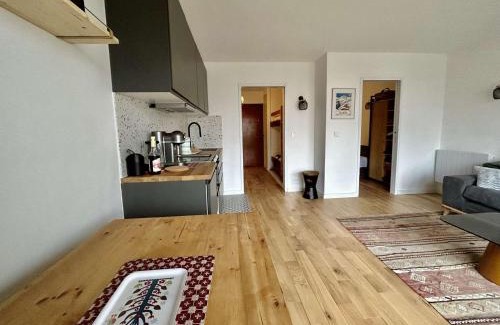 Monetier-les-Bains Apartment | Studio cabine 4 pers avec balcon, près commerces et navette gratuite - FR-1-330F-230