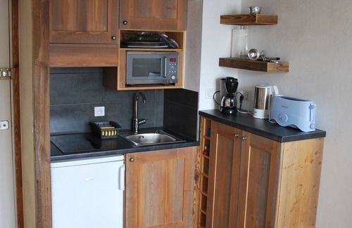 Val Claret Apartment | Studio + cabin 4p on the slopes in Tignes Val Claret