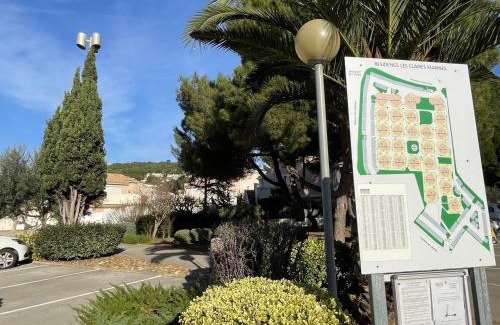 Sete Apartment | Studio cabine climatisé avec terrasse, parking privé, à 500m de la plage - FR-1-338-35