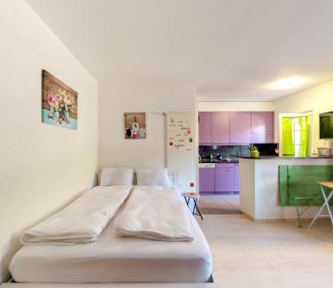 Villars-sur-Ollon Apartment | Studio calme - départ ski & rando - nature