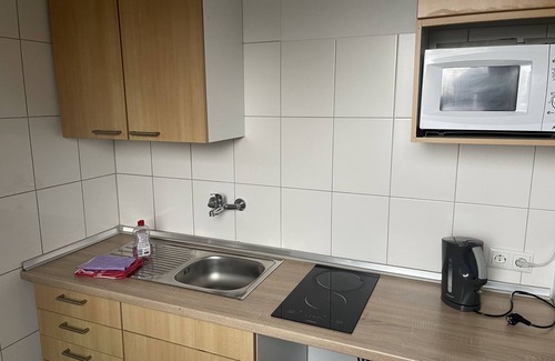 Wolfsanger Apartment | Studio-Classic-Private Bathroom-Countryside view-Apartment für 3