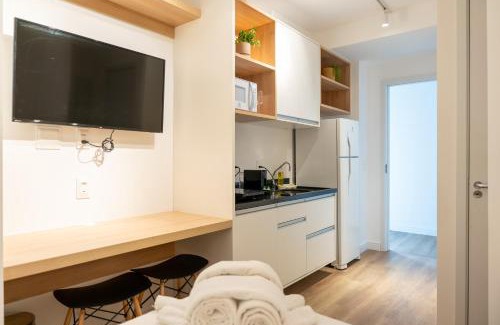 Consolacao Apartment | Studio Completo Consolação - Metro Higienopolis-Mackenzie