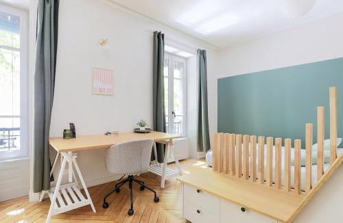 Marechal Lyautey - Vitton Apartment | Studio cosy et pratique, proche métro, par de la tête d'or