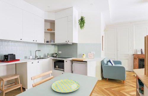 Marechal Lyautey - Vitton Apartment | Studio cosy et pratique, proche métro, par de la tête d'or