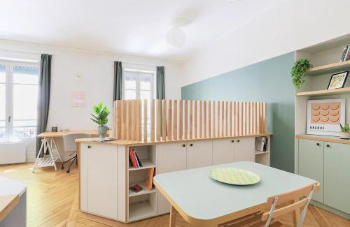 Marechal Lyautey - Vitton Apartment | Studio cosy et pratique, proche métro, par de la tête d'or