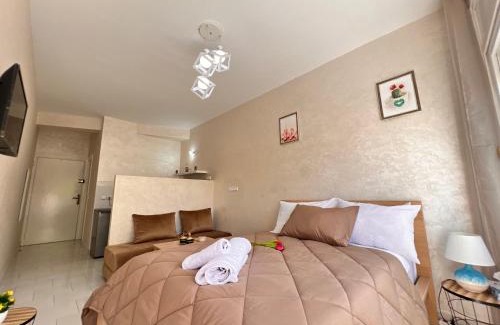 Quartier Administratif Apartment | Studio de charme rénové - Fibre- Centre Rabat