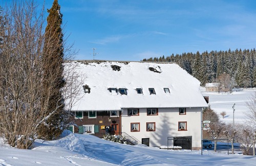 Grafenhausen Apartment | Studio 'Doppelzimmer Nr 6' with Mountain View, Shared Garden and Wi-Fi